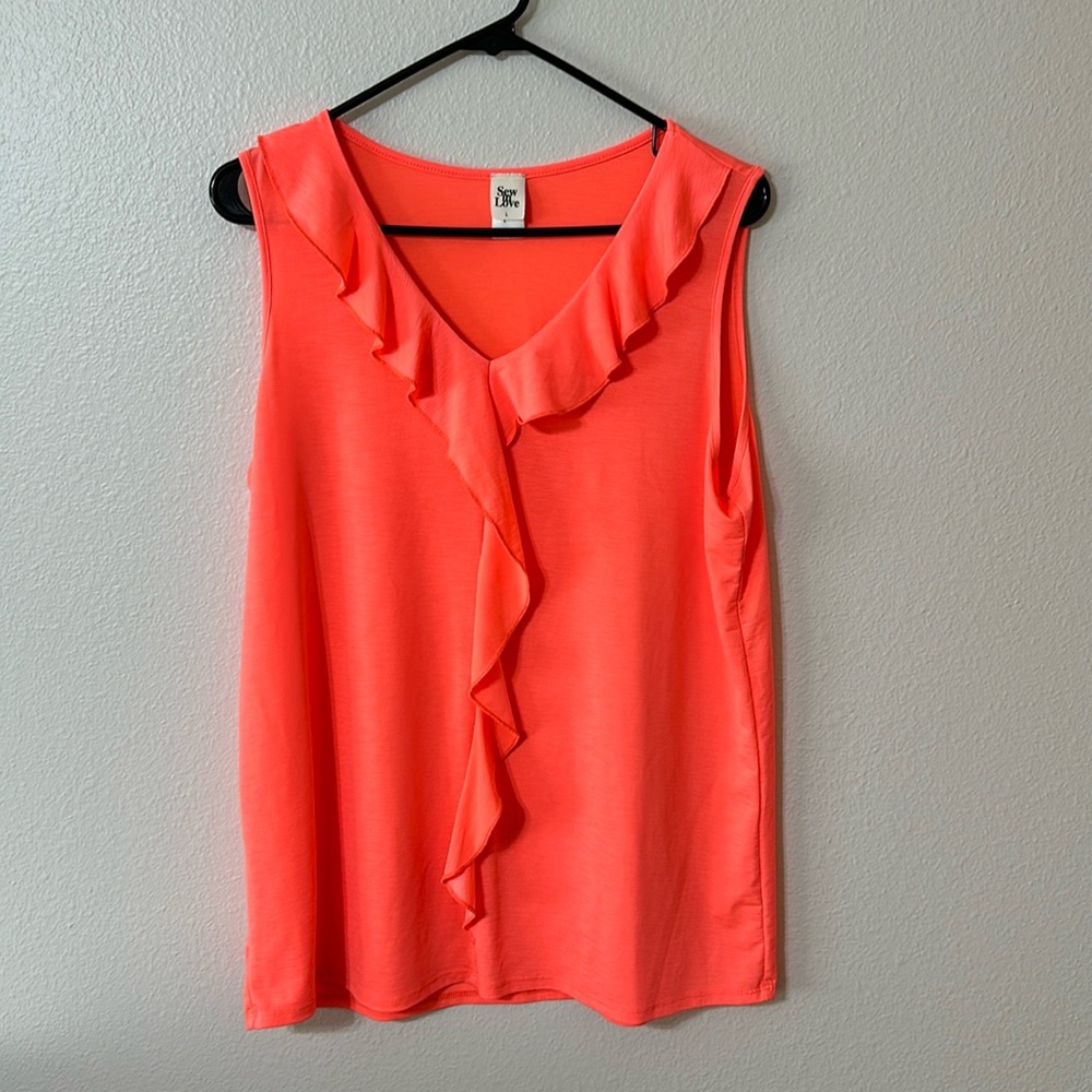 Bright pink size large tank